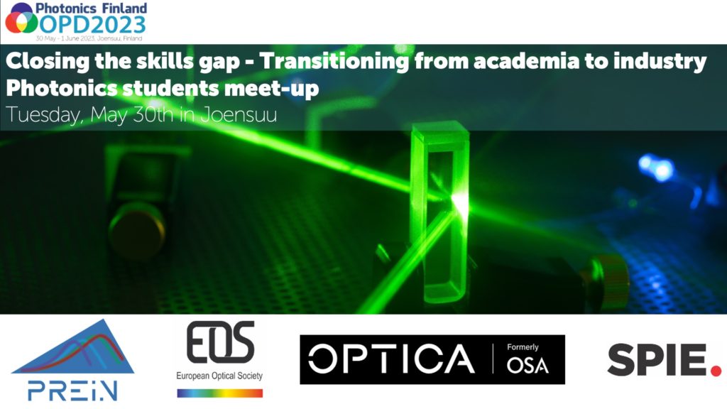 Photonics Students Meet up Optics and photonics days 2023