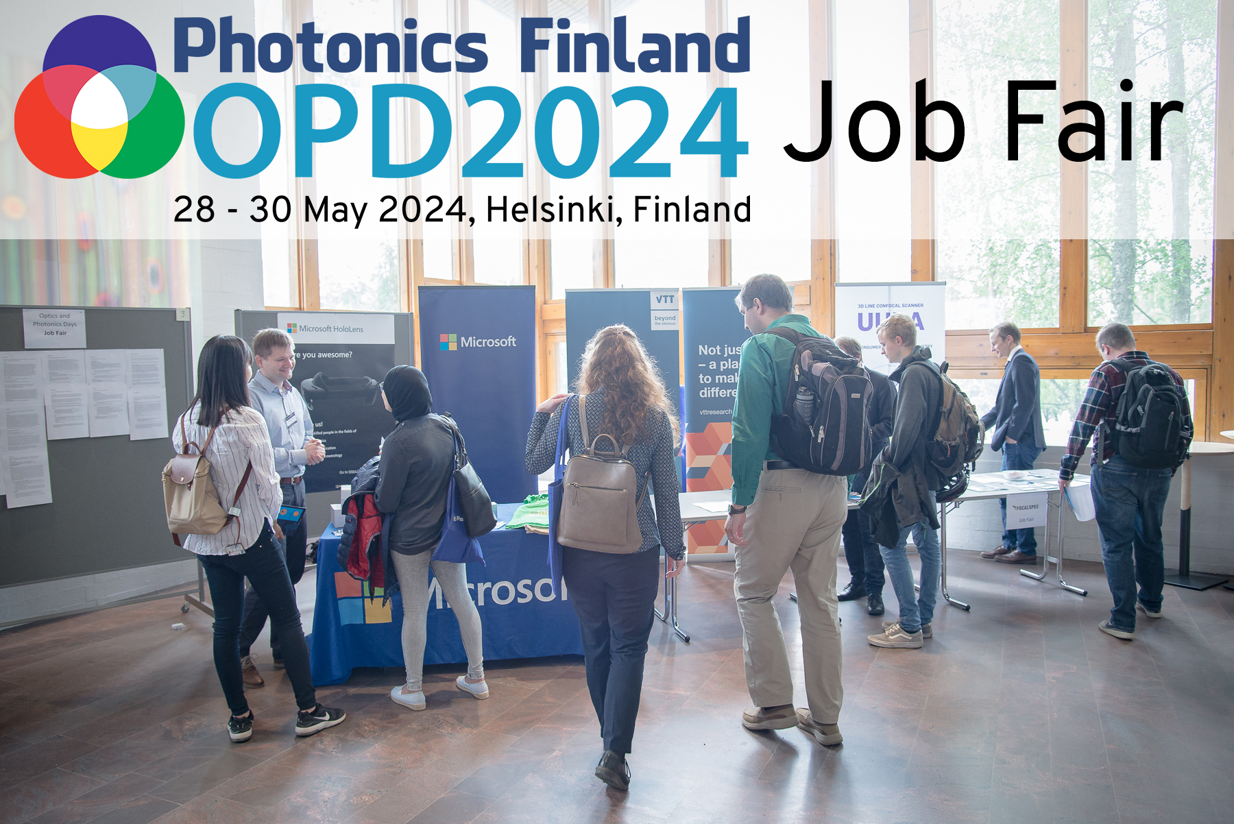 Job Fair Optics and photonics days 2024